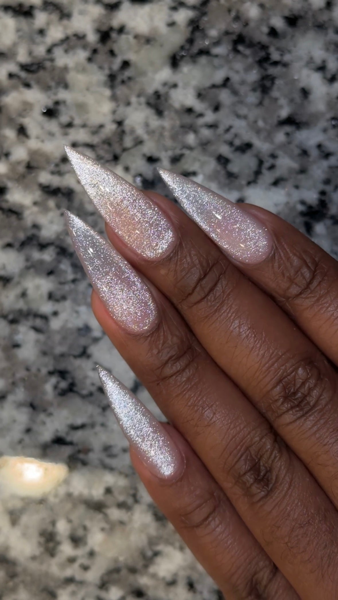 Cake Glaze Silver Cat Eye Gel